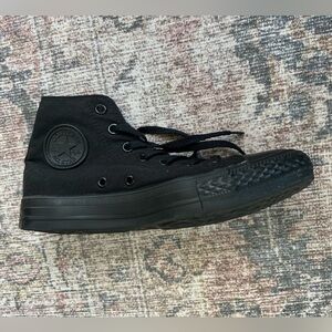 Converse Chuck Taylor All Star Canvas Black Monochrome size: women's 8 men's 6